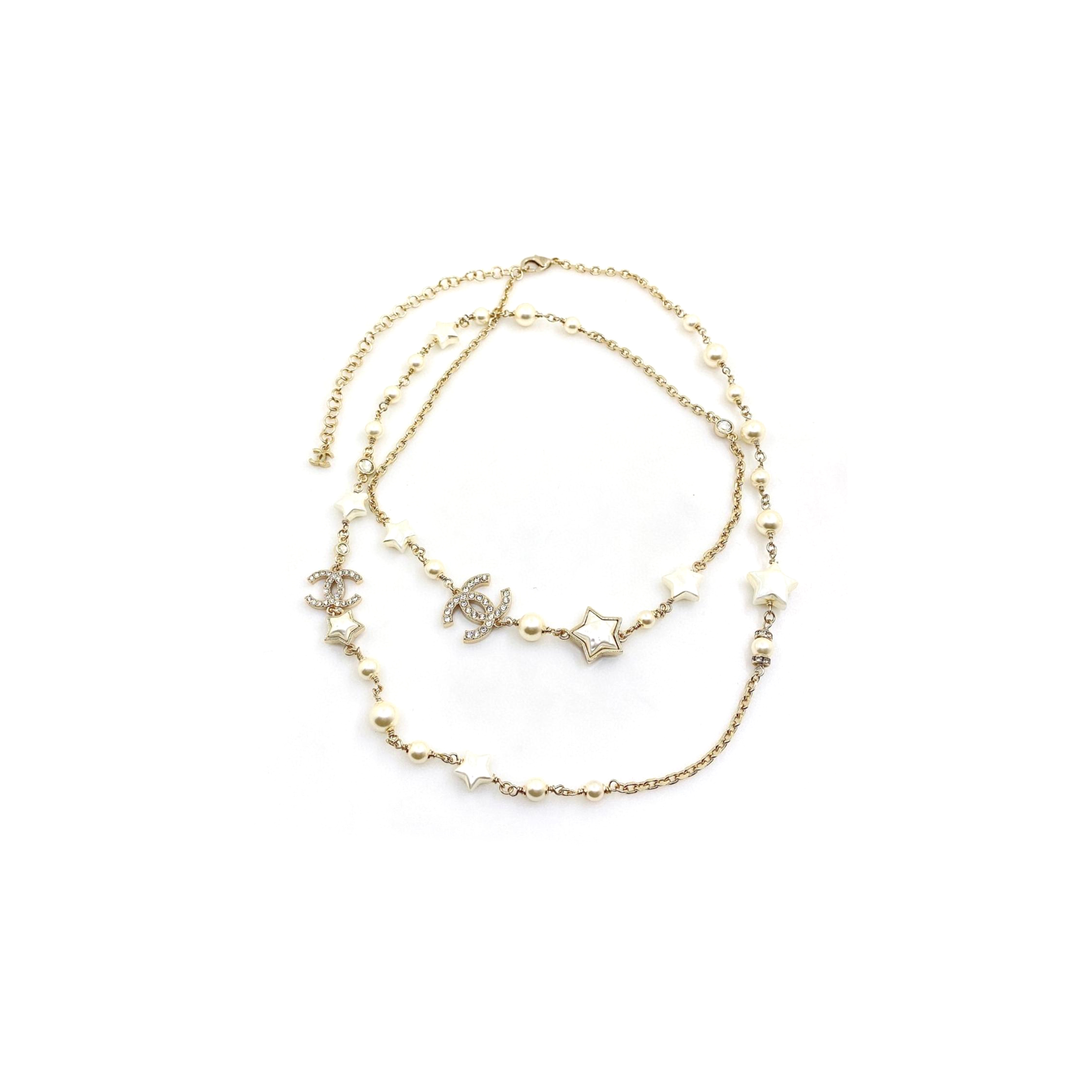 C*A*EL STAR PEARL NECKLACE ABE601